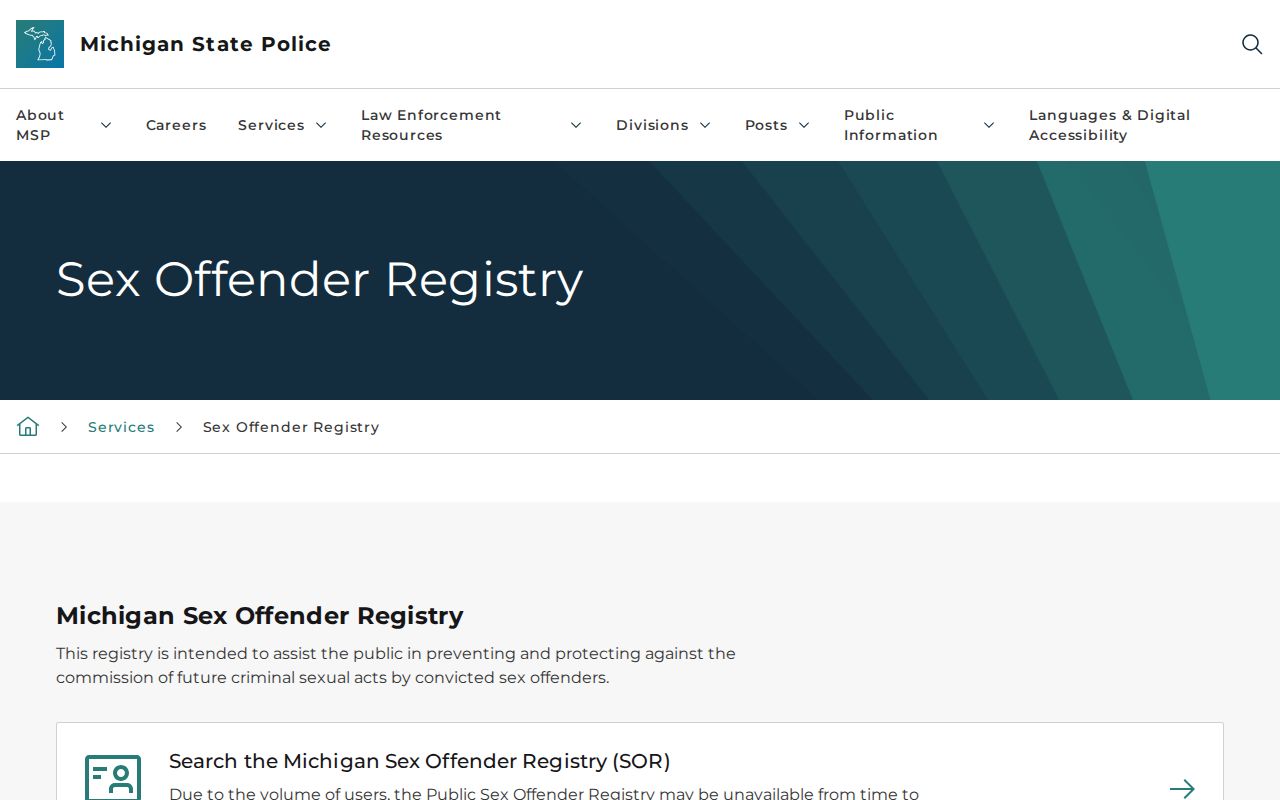 Southfield ZIP code Michigan public registry search options